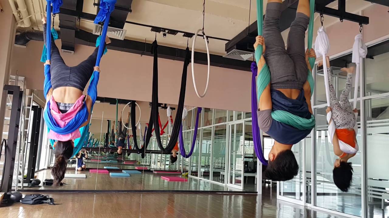 Aerial Hammock/ Fly Class by Kru Kanom @ On Air Studio