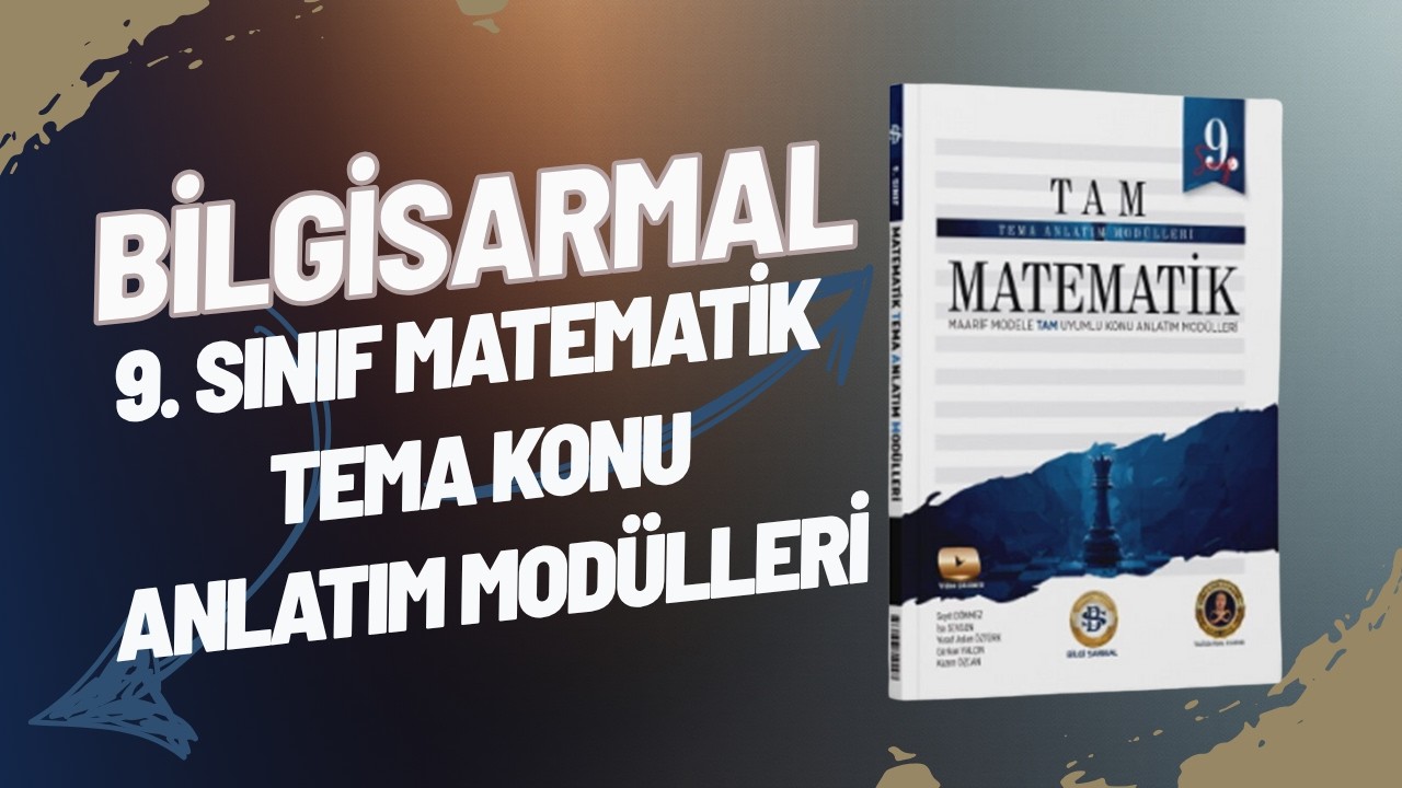Bilgi Sarmal 9. Sınıf Matematik Tema Konu Anlatım Modülleri 2026 Sayfa 12-13