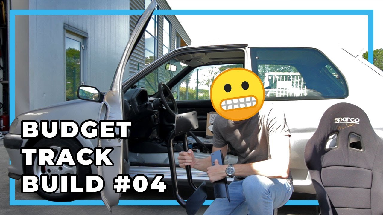 Trying to install bucket seats & removing headliner [Budget Track Build Ep4]