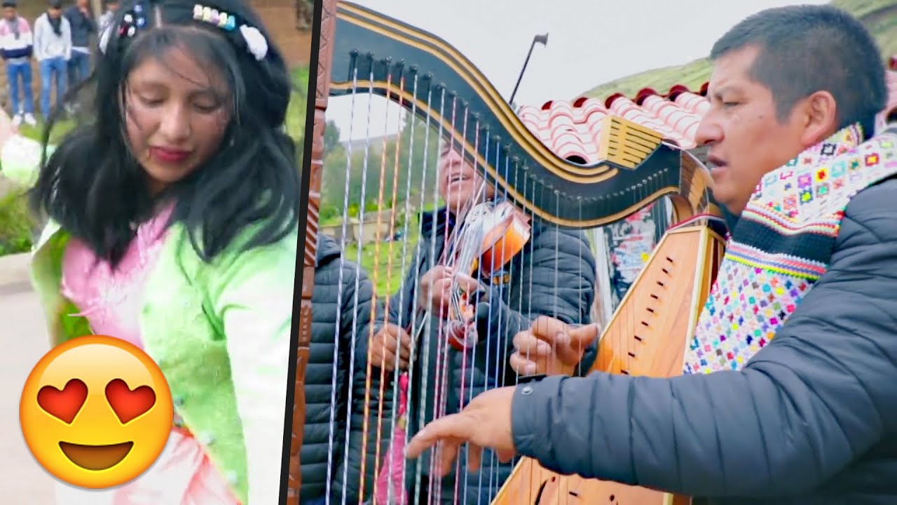🎶🎻HUAYNOS JARANEROS con ARPA y VIOLIN - APUS DE HVCA 🎶🎻