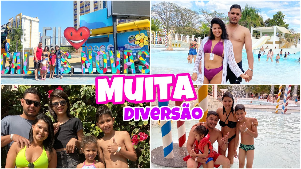 VIAJAMOS PARA CALDAS NOVAS EM FAMÍLIA | MUITA DIVERSÃO EM CALDAS NOVAS GO | MEIGA E INDELICADA