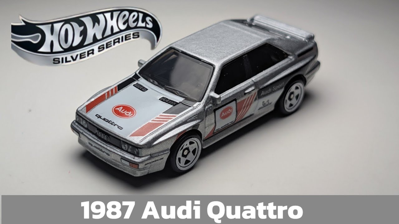Audi Quattro 1987 года — Hot Wheels Silver Series