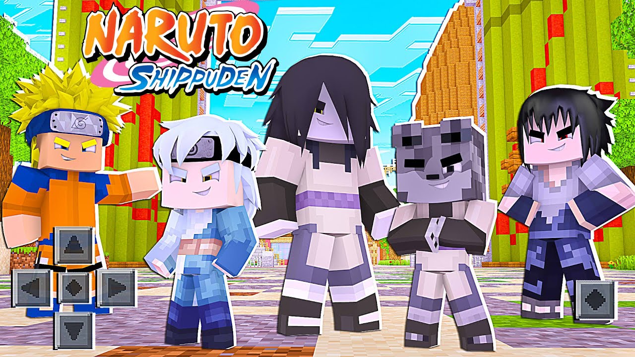 Minecraft PE - Who's Your Family? - O FILHO DE OROCHIMARU ATACOU KONOHA! (NARUTO SHIPPUDEN)
