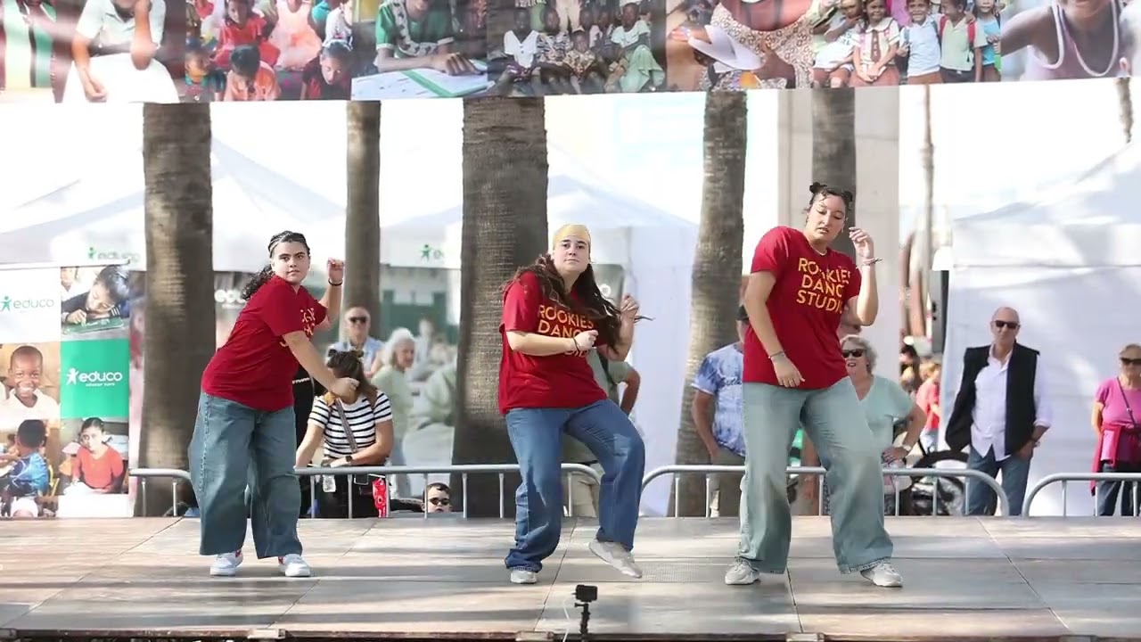 ROOKIES COMPANY en el evento COMETAS POR LA PAZ 2024 | Show de Sara, Aitana y Laura.
