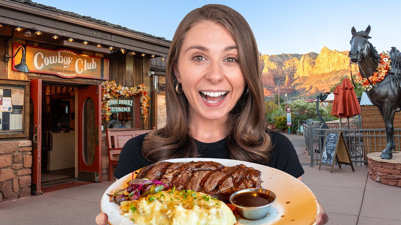 Dining in an 80-Year-Old Saloon in the Arizona Desert