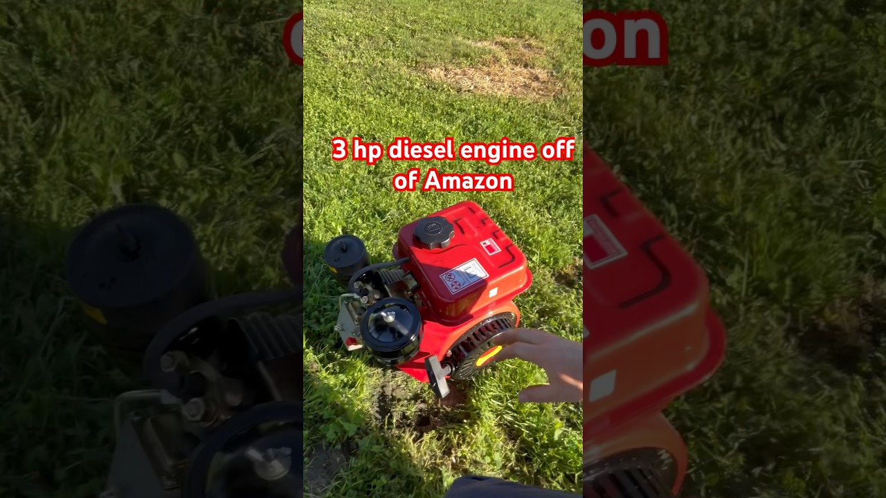 Chiński silnik Diesla z Amazon #Diesel #SmallEngine #MadeInChina #Amazon #Shorts