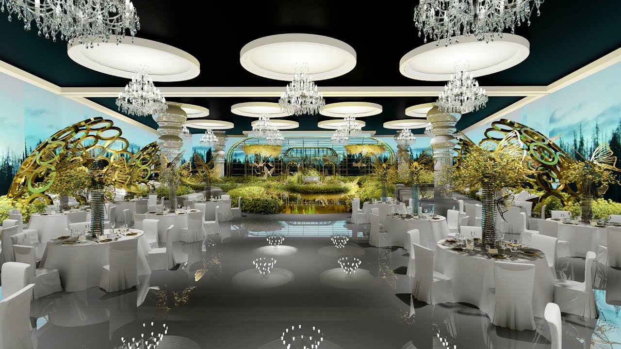 Mondrian Doha Wedding Decoration | Innaz Communique Design Concept
