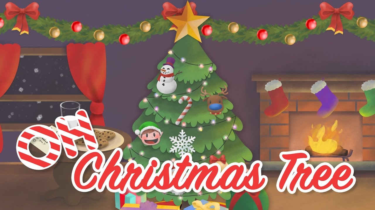 Silly Christmas Song for Kids - Oh Christmas Tree (with an OCTOPUS!)