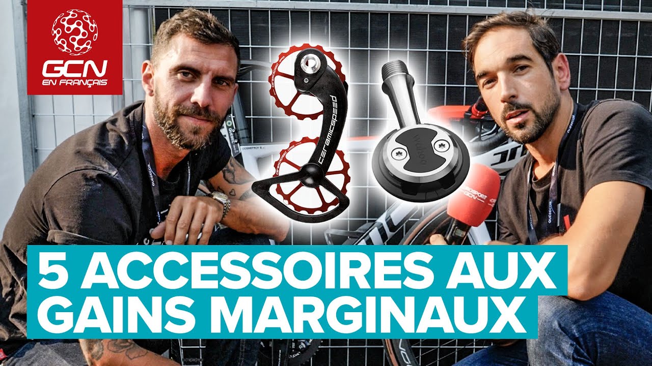 Les accessoires aux gains marginaux utilisés par les pros