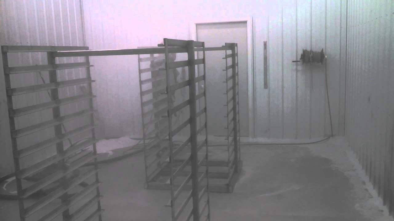 Simply Manufacturing's New Glass Bead Blast Room
