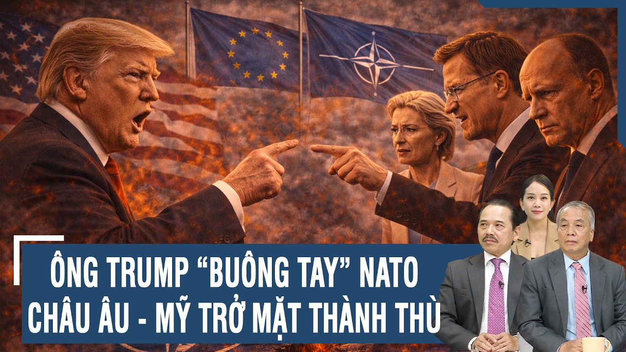 TS. Bùi Ngọc Sơn: Ô an ninh Mỹ khép lại, ông Trump rút vai để NATO “sống chết mặc bay” | BLQT