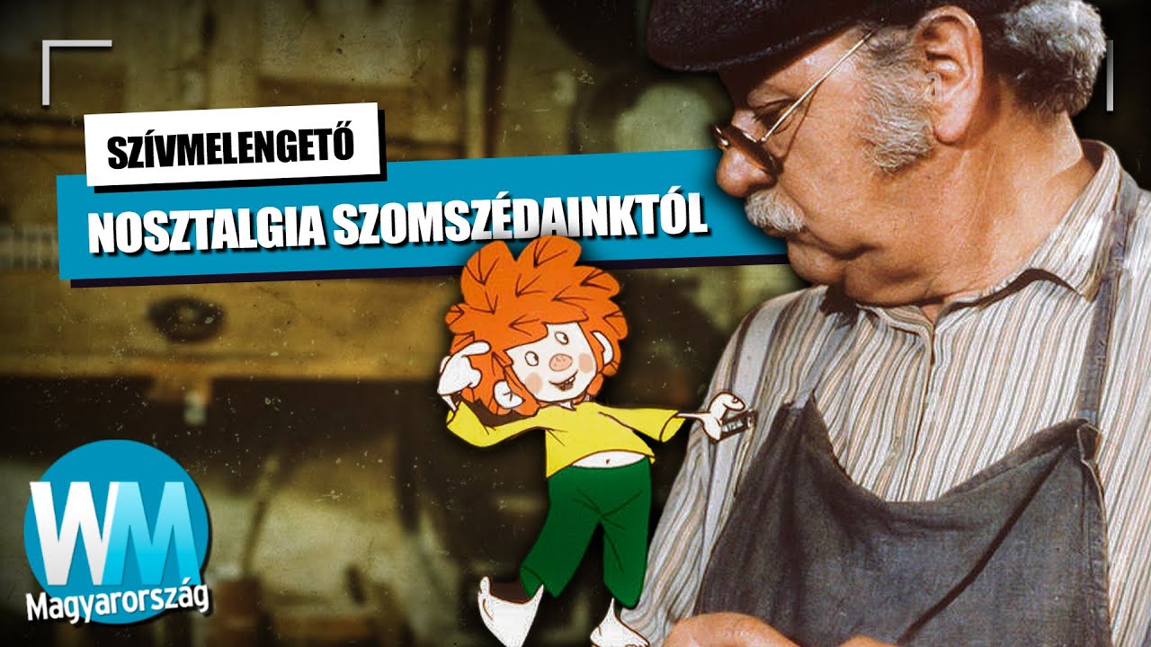 Top 10 régi báb- és rajzfilmsorozat a környező országainkból