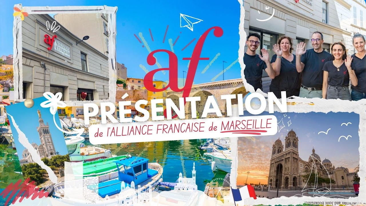 ☀️Présentation de l'Alliance Française de Marseille🌊🐚