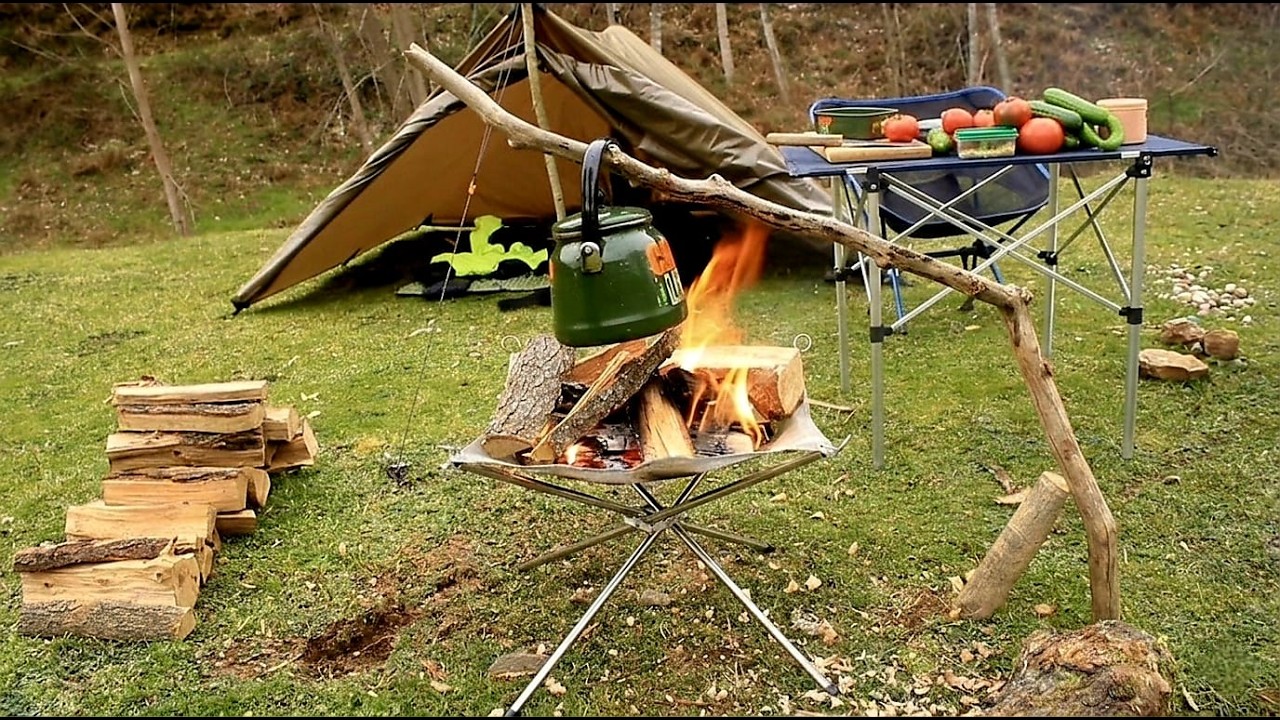 Мой одиночный поход с палатками от Tarp
