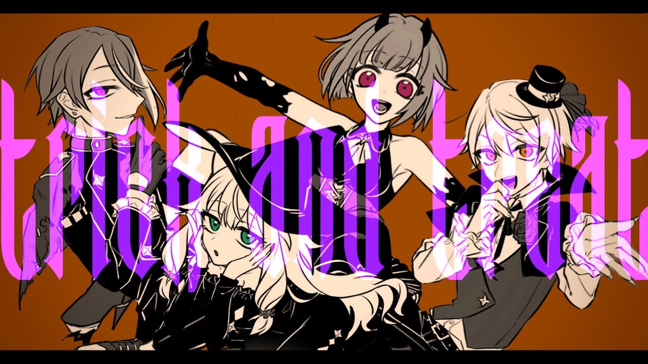 【手描きプロセカ】ワンダショでtrick and treat