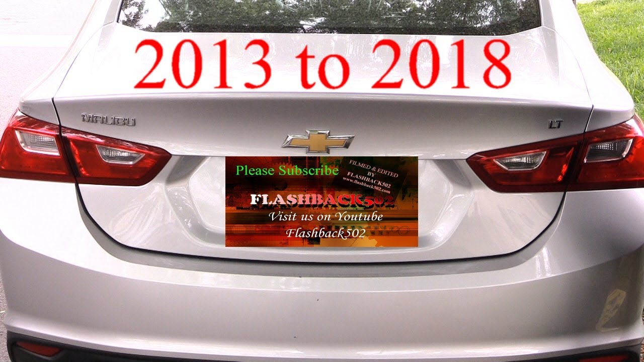 Chevy Malibu Brake/ Turn Signal Change! 2013 to 2018