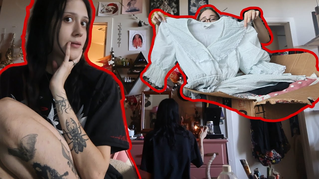 i might be haunted...anyways vintage haul!