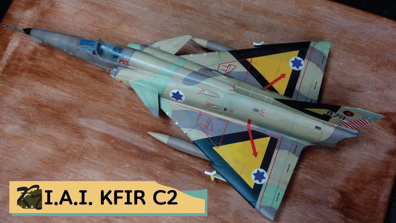 I.A.I. KFIR C2    Hasegawa 1/72