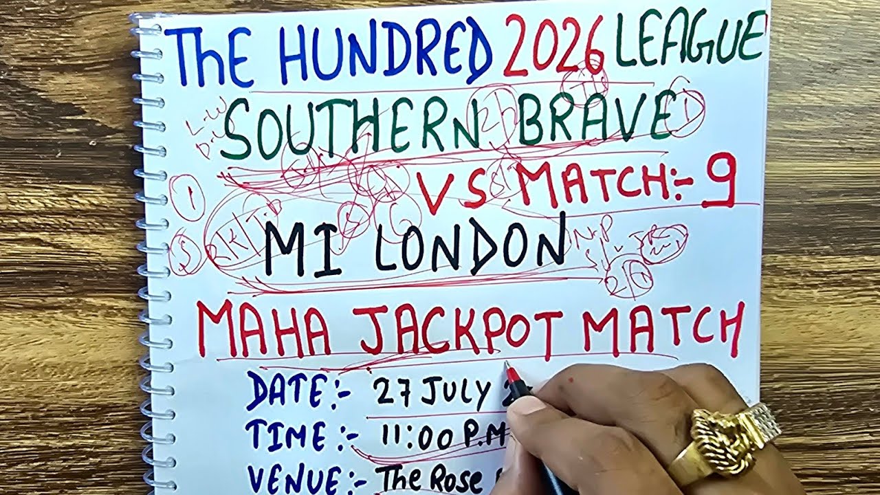 MI London vs Southern Brave 9th Match Prediction | The Hundred Today Match Prediction | SOB vs MI...