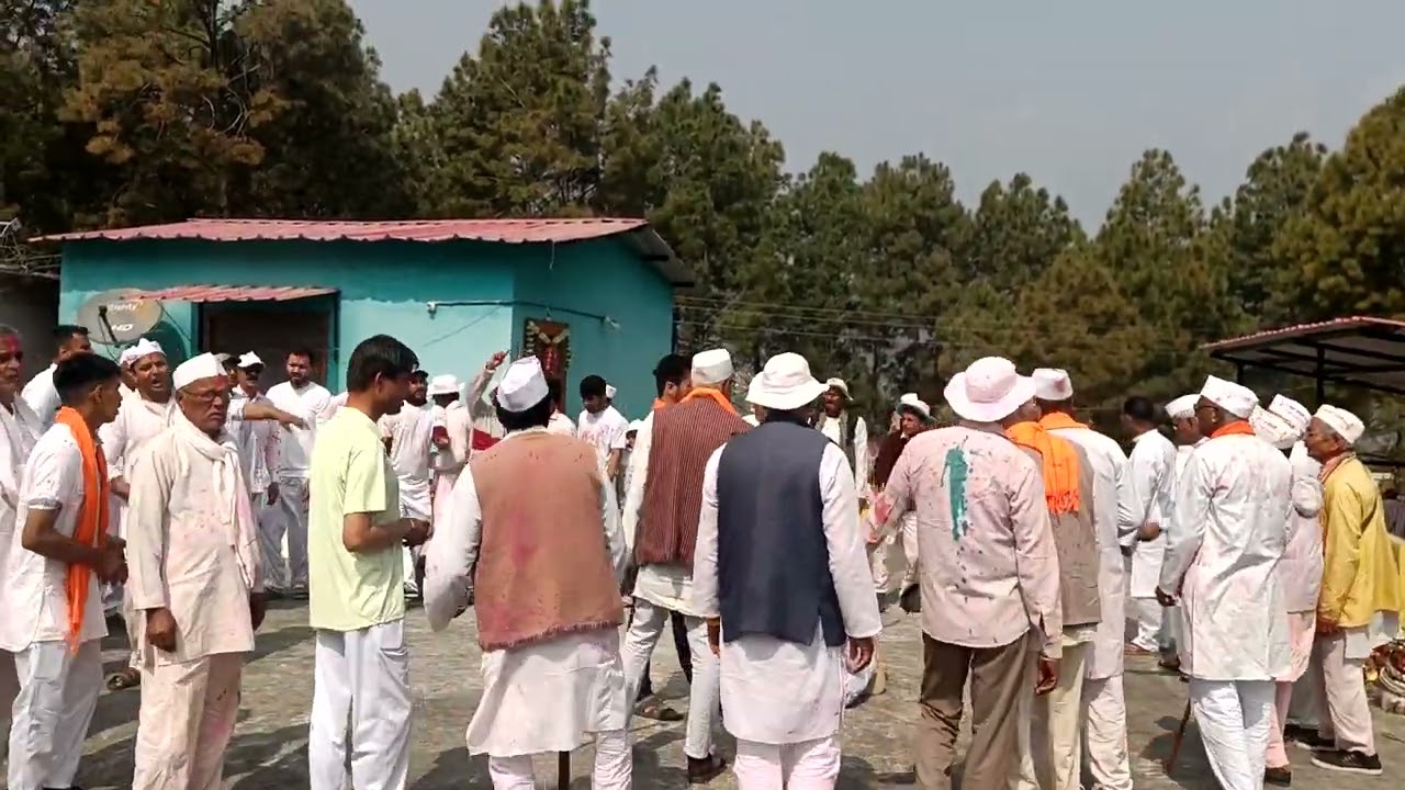 भज रघुवर श्याम युगल चरणा।।।। कुमाऊनी होली #holi #pahadi #culture #kumaouni #uttarakhand 