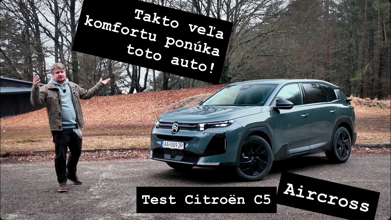 Komfort má meno Citroën C5 Aircross. Je OK aj s trojvalcom? (test)
