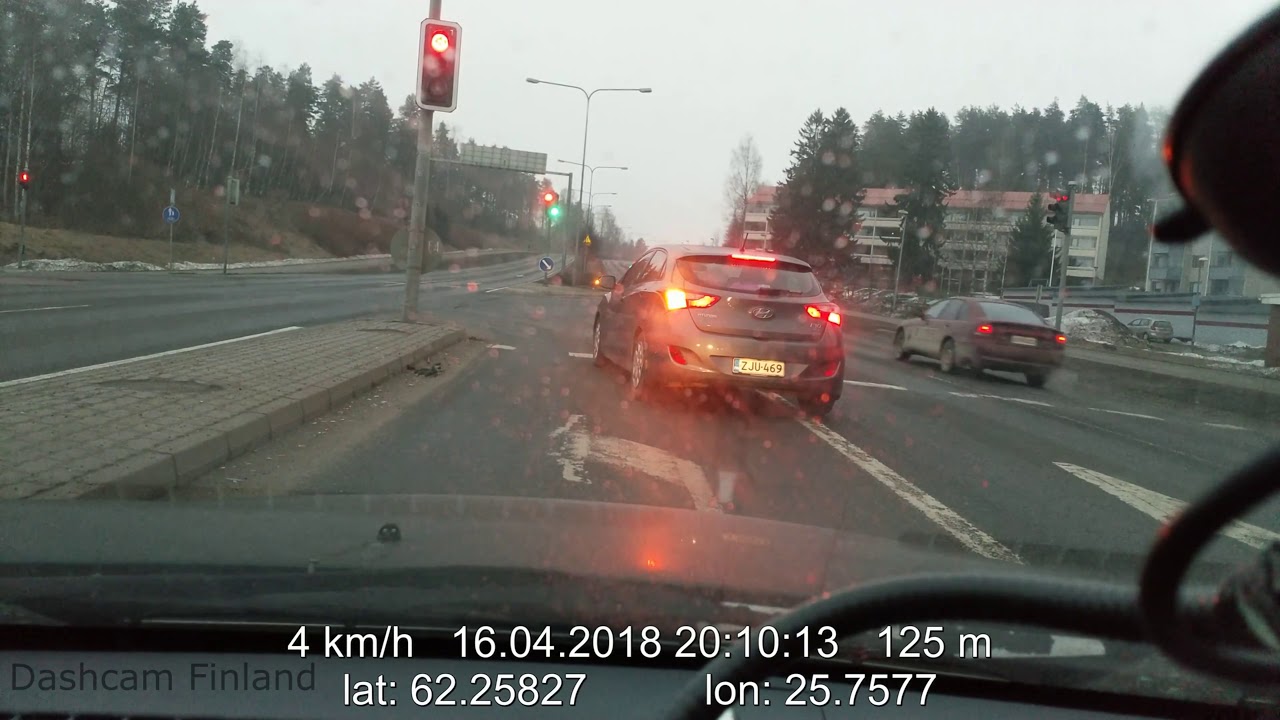 Dashcam Finland - April 2018