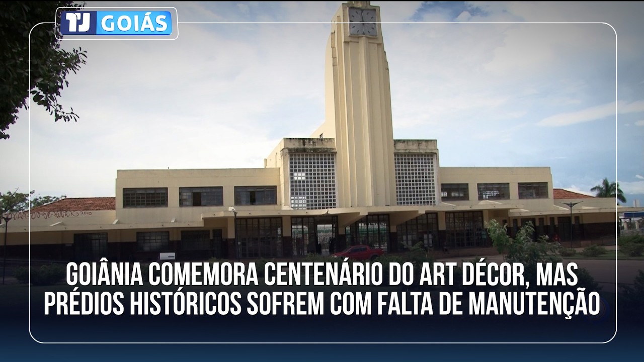 EM MEIO AO CENTENÁRIO DO ART DÉCOR, PRÉDIOS HISTÓRICOS SOFREM COM FALTA DE MANUTENÇÃO