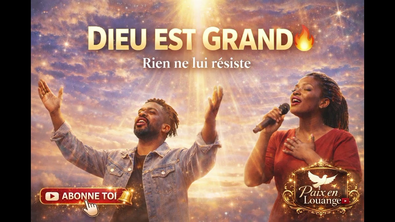 🔥 DIEU EST GRAND – Chant de Louange Puissant | Adoration Intense 2026 🙌