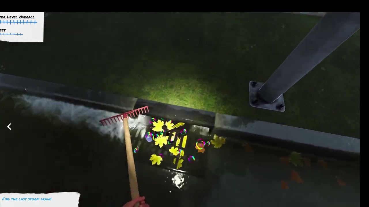 ich spiele die demo version Drain sim