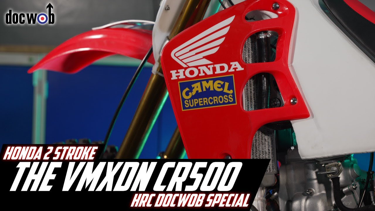 DOCWOB -  HONDA CR500 2 stroke VMXDN builds COMPLETE! Bike number 10!