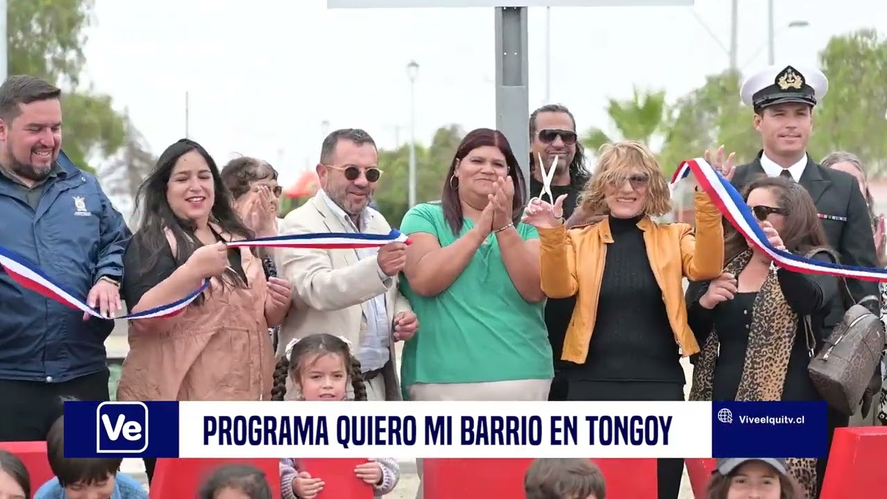 NOTA Inauguran renovada Plaza Dolores Endeiza en el balneario de Tongoy