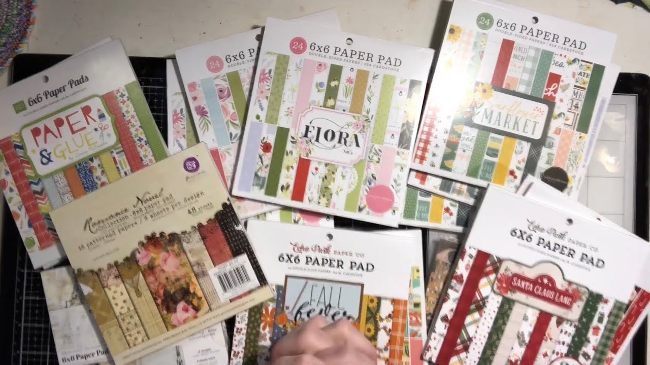 6 X 6 Paper Pad Projects & Tutorial
