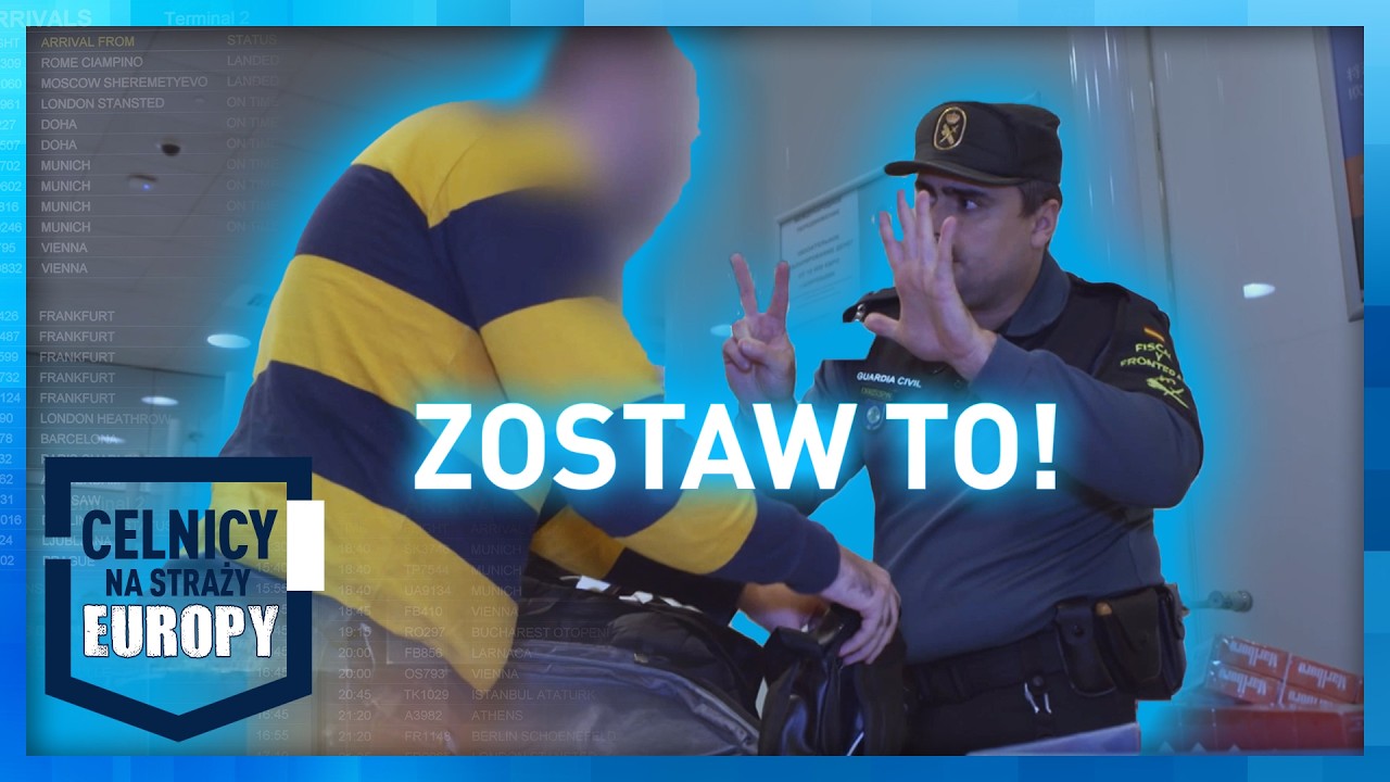 Pasażerowie próbowali coś ukryć. Nie obyło się bez kontroli osobistej... | Celnicy na straży Europy