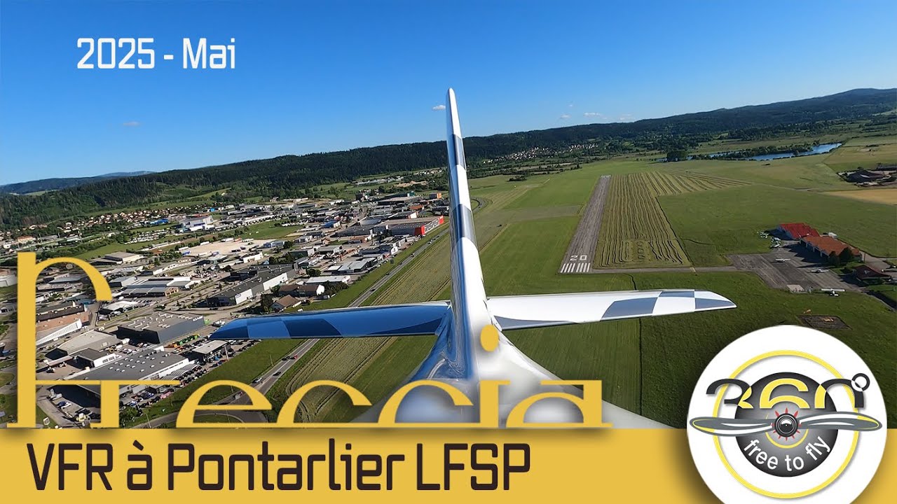 VFR à Pontarlier - LFSP