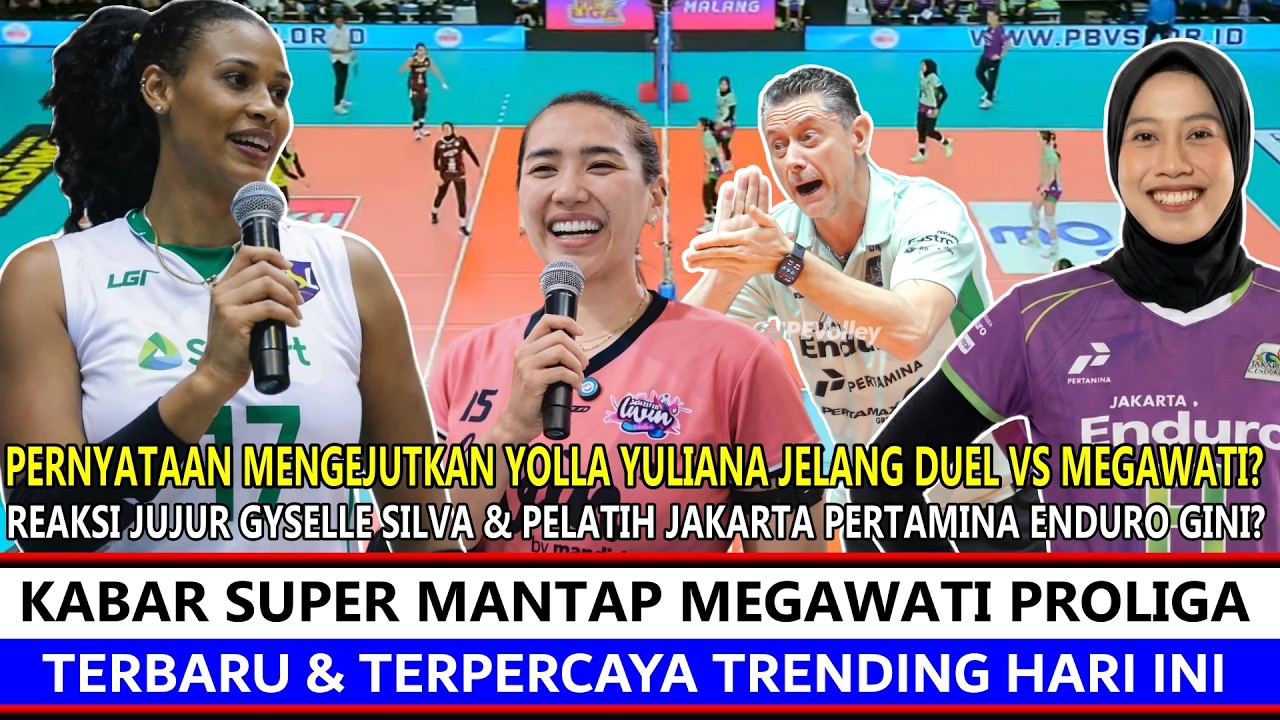 Yes Doa Publik Terkabul ‼️ Reaksi Mengejutkan Yolla ke Mega~Pernyataan G Silva di Proliga 26 Really❓