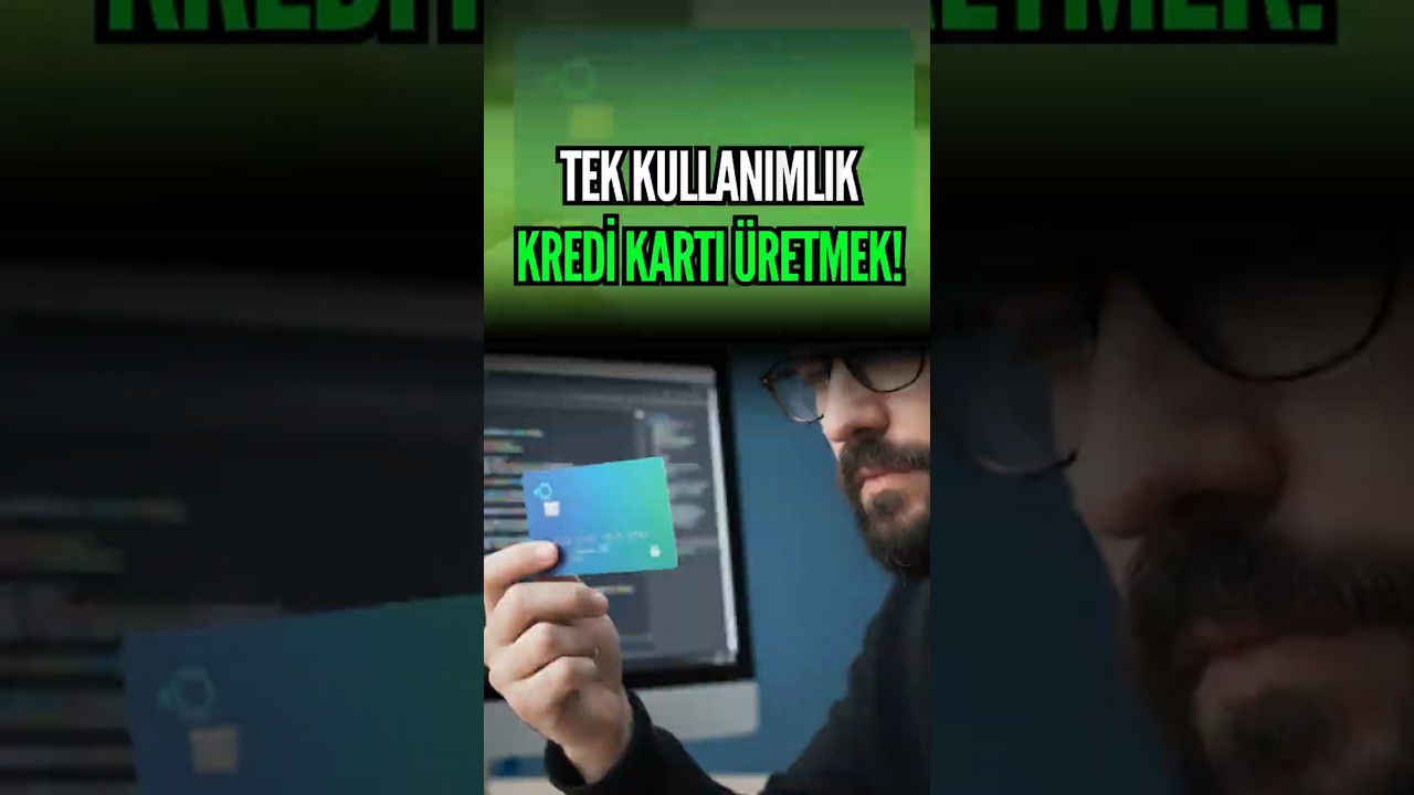&Uuml;cretsiz deneme riskini sıfırla - Ge&ccedil;ici kredi kartı oluştur, ger&ccedil;ek kartını verme!