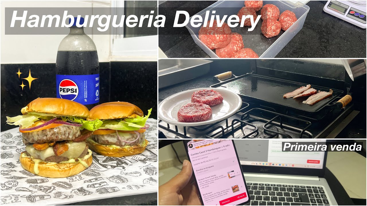 PRIMEIRO DIA DE VENDAS no DELIVERY no IFOOD