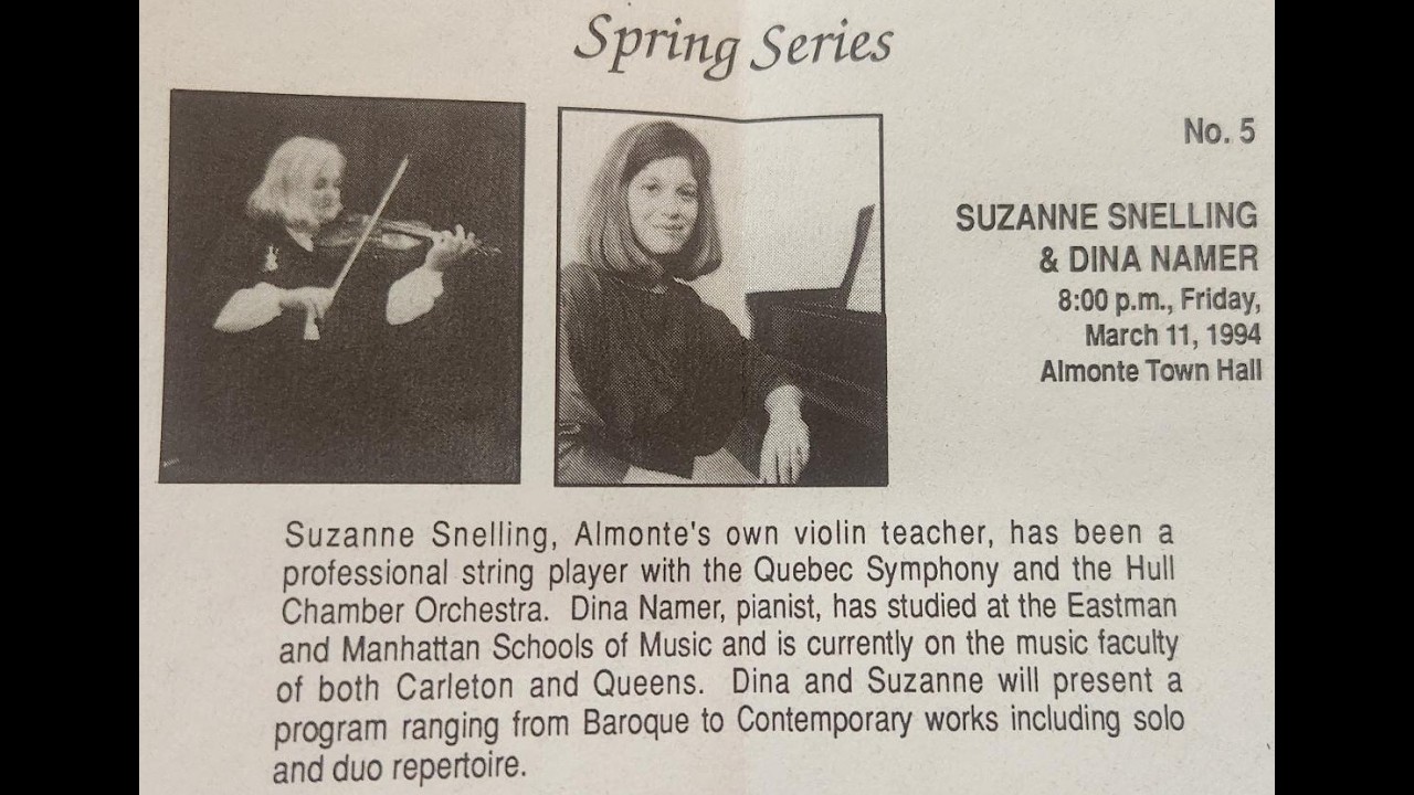 Suzanne Snelling & Dina Namer - Le Clair, Sonata in D