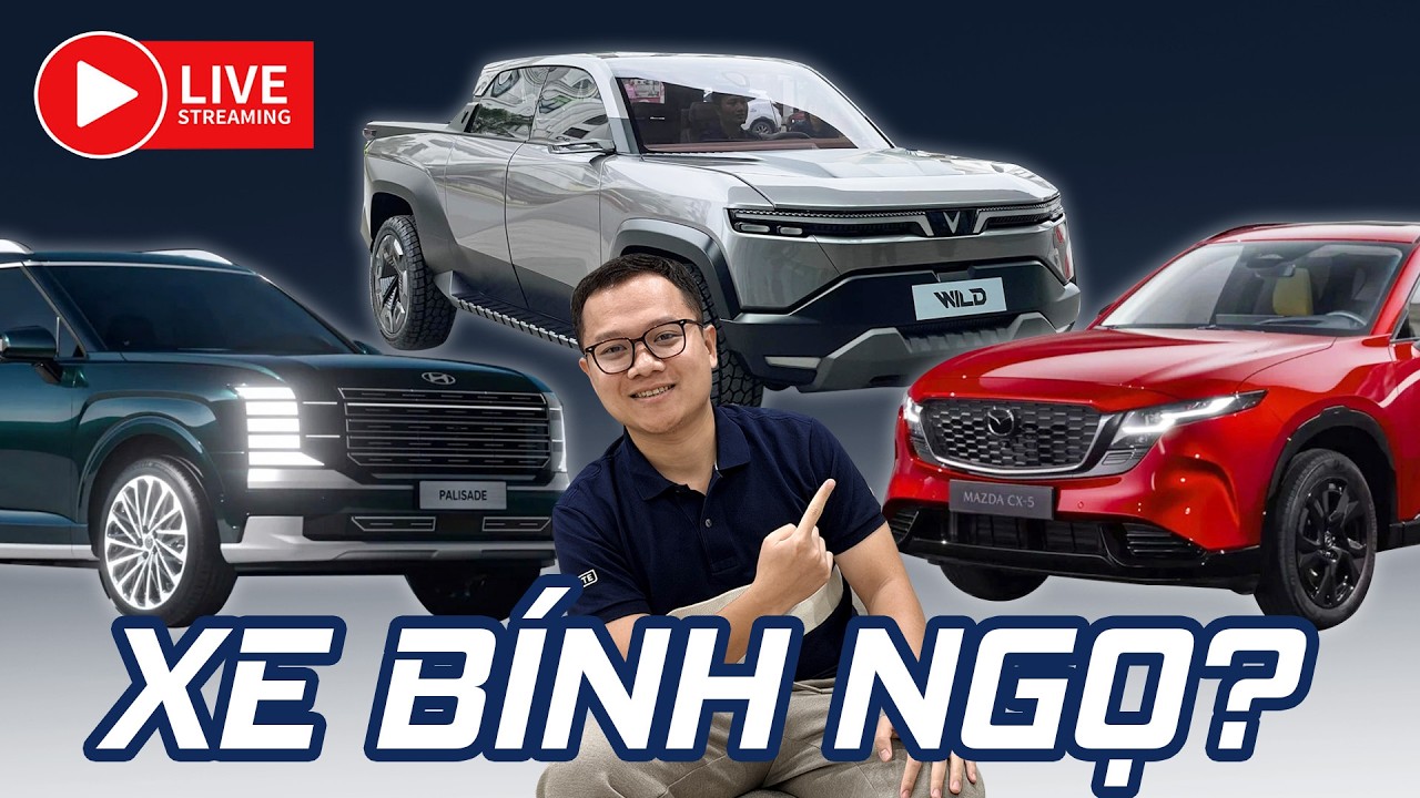 Xe Bính Ngọ: Hyundai Palisade, Mazda CX-5, VF Wild,... đáng mong chờ | LIVESTREAM