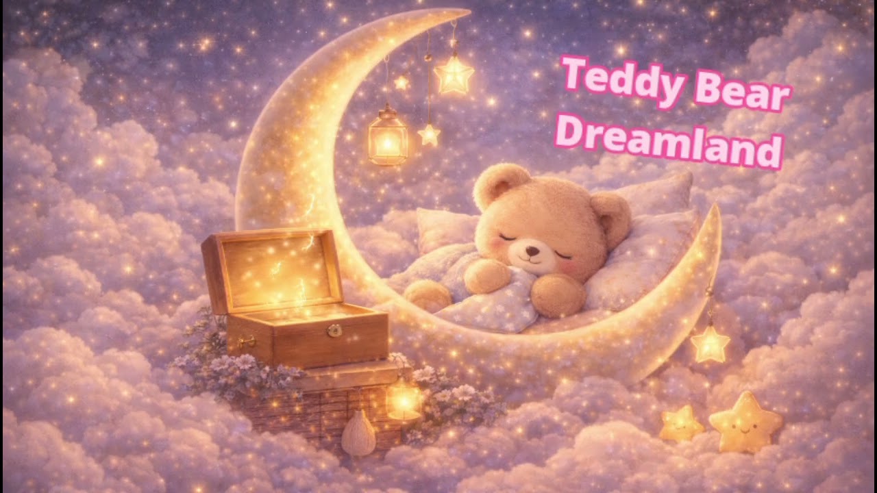 Soft Music Box Lullaby for Baby Sleep 🌙 Gentle Nursery Music for Deep, Peaceful Rest