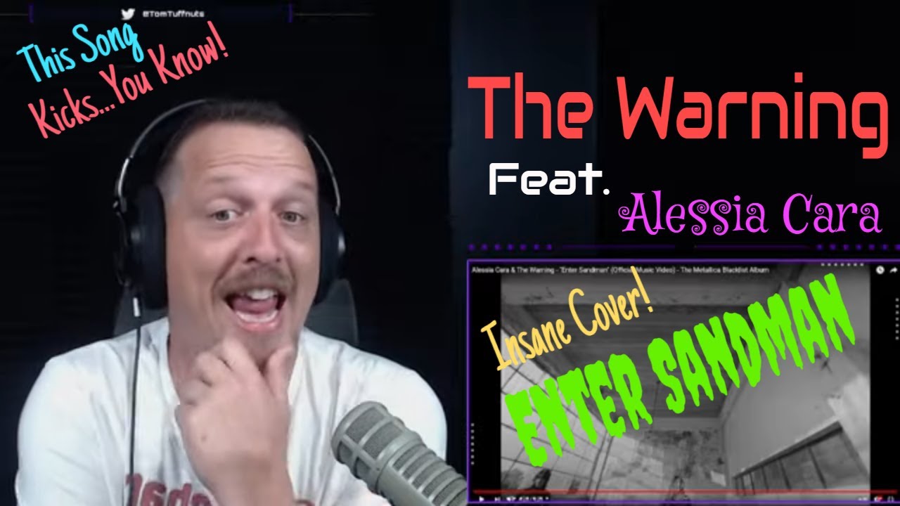Enter Sandman - @Alessia Cara & @The Warning | Metallica Cover | Reaction
