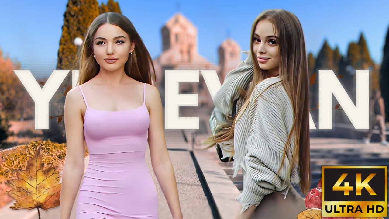 Walking Tour in Yerevan, Armenia 🇦🇲 - A Fall Day - October 2024 - 4K 60FPS