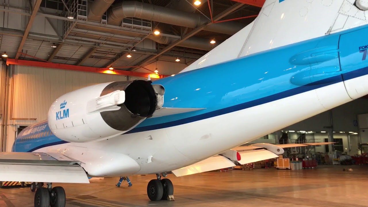 Afscheid met een traan van Fokker 70