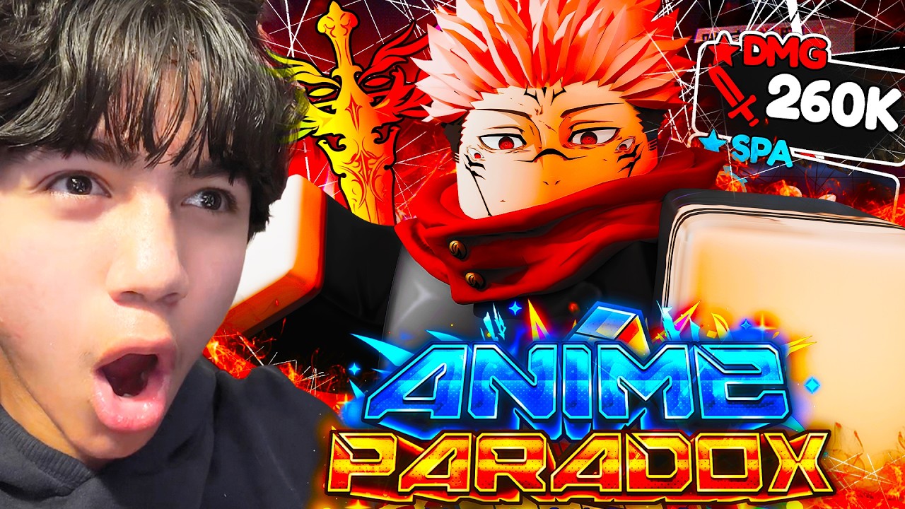Evolving The 0.1% ETERNAL Sukuna In Anime Paradox! (Roblox)