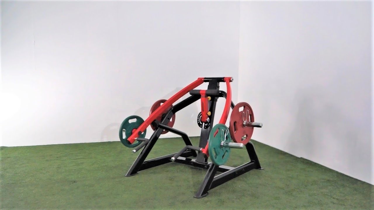 Steelflex Standing Back Row Machine PLSBR