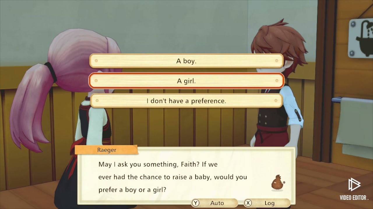 Story of Seasons: Pioneers of Olive Town-Post Marriage Events with Raeger