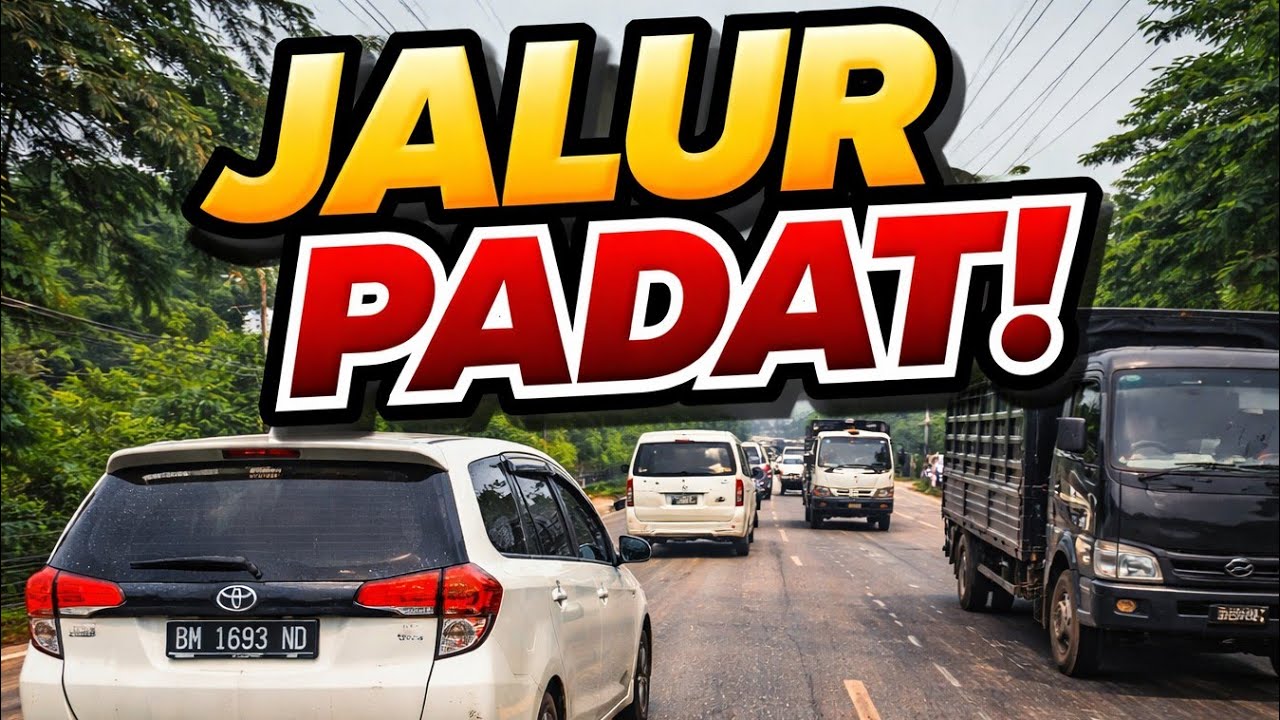 Cuma mentahan video nyetir di lintas timur Sumatra 
