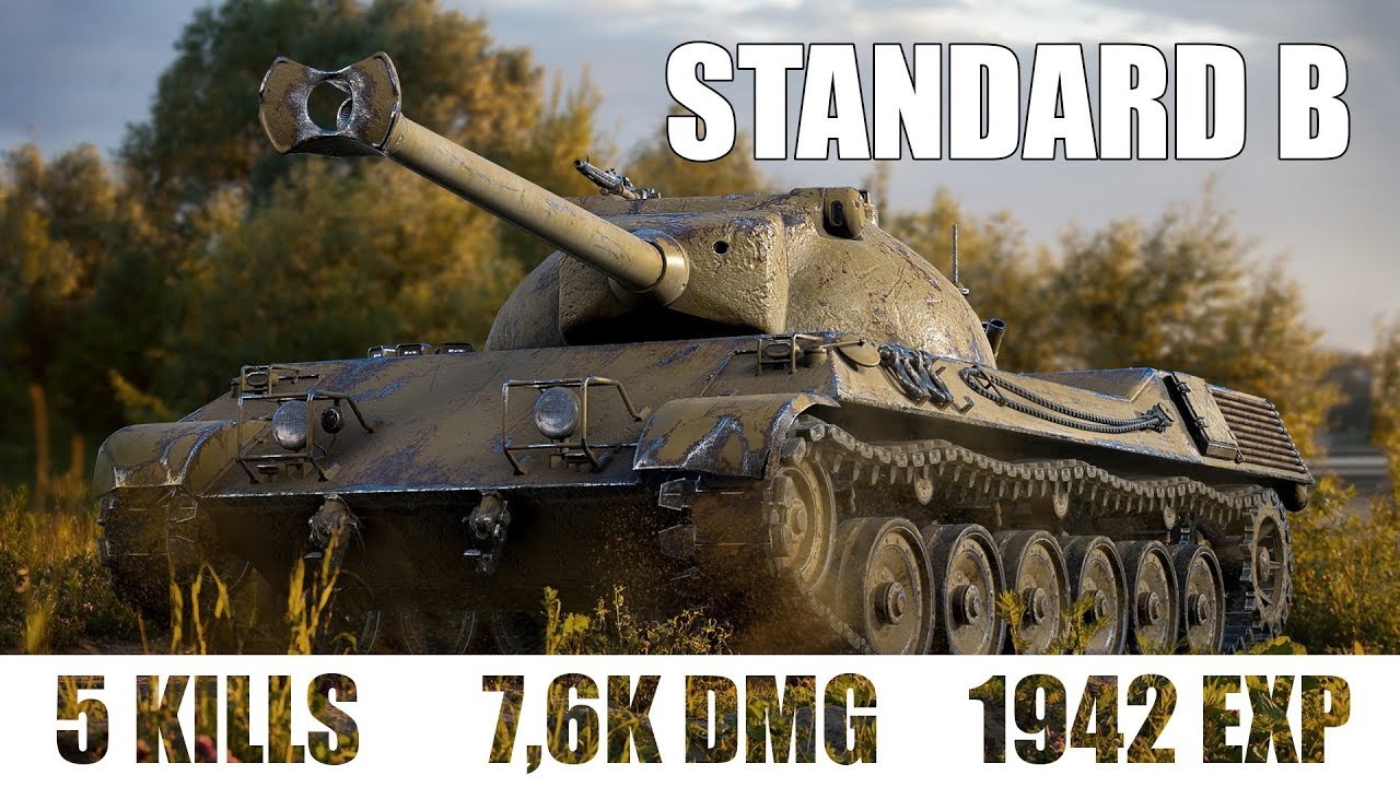 7,6K DMG 5 KILLS | STANDARD B | WoTB replay