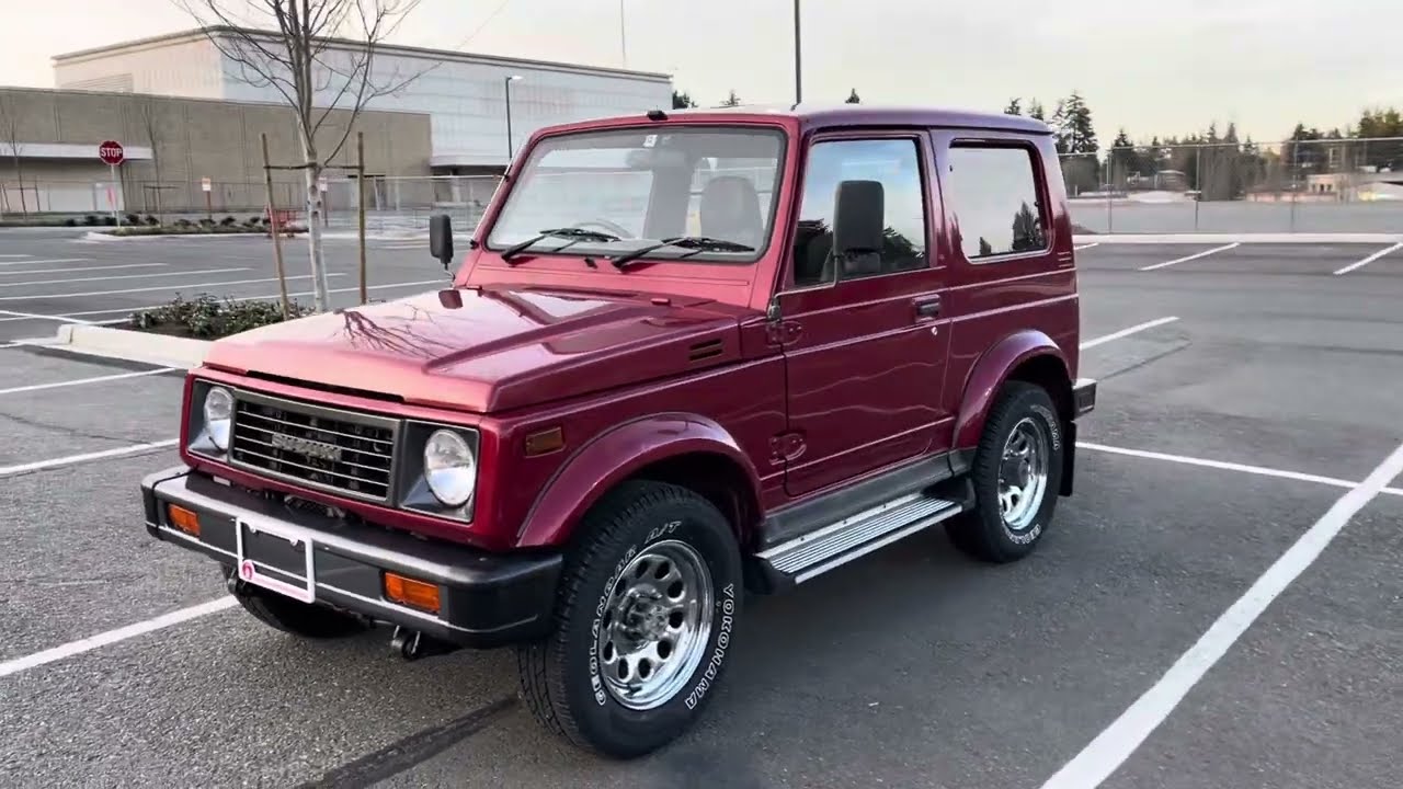 1992 Suzuki Jimny Sierra Samurai 4WD AT RHD
