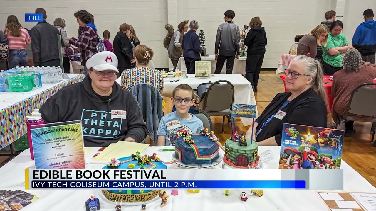 Edible Book Festival at Ivy Tech